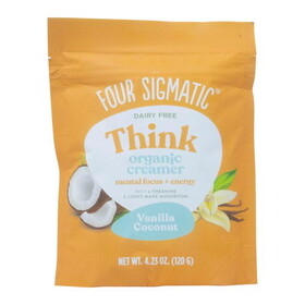 Four Sigmatic Think Creamer, Vanilla Coconut, Organic