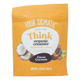 Four Sigmatic Think Creamer, Cacao Coconut, Organic