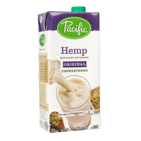 Pacific Foods Hemp Milk, Unsweetened, Original, All Natural