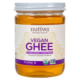 Nutiva Ghee, Coconut &amp; Avocado Oil Blend, Vegan, Organic