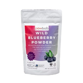 Powbab Wild Blueberry Powder