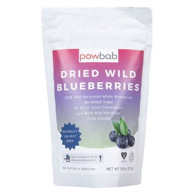 Powbab Dried Wild Blueberries
