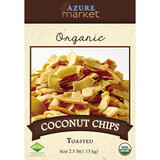 Azure Market Organics Coconut Chips, Toasted, Organic