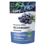 LOOV Wild Blueberry Powder, Freeze-Dried, Organic