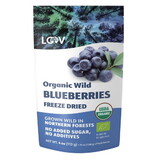 LOOV Wild Blueberry Whole Berries, Freeze-Dried, Organic