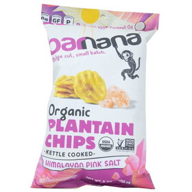 BARNANA Plantain Chip, Himalayan Pink Salt, Organic