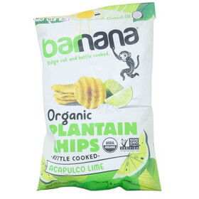 BARNANA Plantain Chip, Acapulco Lime, Organic