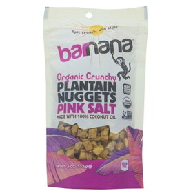 BARNANA Plantain Nuggets, Pink Salt, Organic