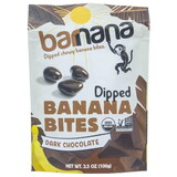 BARNANA Banana Bites, Dark Chocolate, Organic