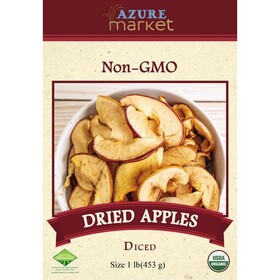 Azure Market Apples, Diced, Dried, Natural