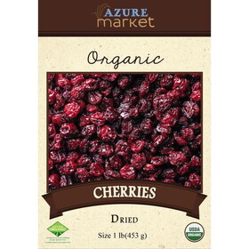 Azure Market Organics Cherries, Dried, Organic