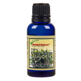 BioMed Balance Clary Sage Essential Oil, Organic
