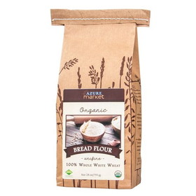 Azure Market Organics Bread Flour 100% Whole White Wheat (Unifine), Organic
