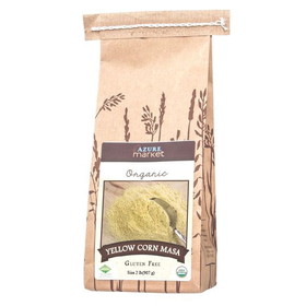 Azure Market Organics Yellow Corn Masa Flour Medium, Organic