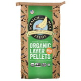 Scratch & Peck Feeds Naturally Free Poultry Layer Feed with Grub Protein, 16%, Organic