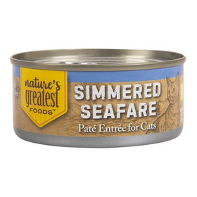 Nature's Greatest Foods Cat Food Pat&#232;, Canned, Simmered SeaFare