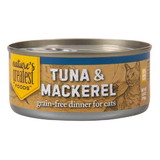 Nature's Greatest Foods Cat Food, Canned, Tuna & Mackerel in Jelly
