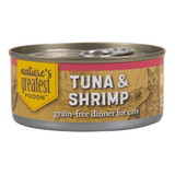 Nature's Greatest Foods Cat Food, Canned, Tuna & Shrimp in Jelly