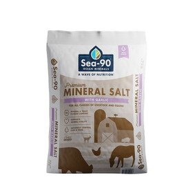 Sea-90 Ocean Minerals Premium Mineral Salt with Garlic