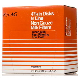 Ken Ag 4 9/16" Non-Gauze In Line Milk Filter