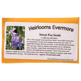 Heirlooms Evermore Sweet Pea Flower Seeds