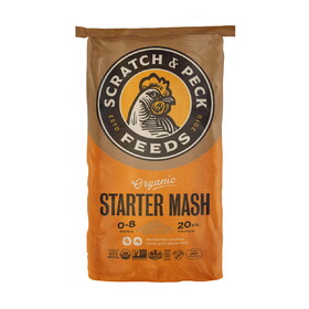 Scratch &amp; Peck Feeds Naturally Free Poultry Starter Feed, Soy and Corn Free, Organic