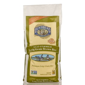 Lundberg Rice, Long Grain, Brown, Eco-Farmed, Gluten Free