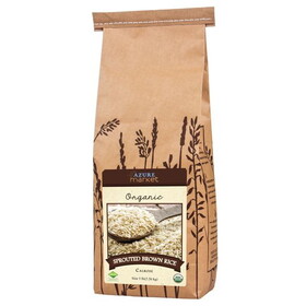 Azure Market Organics Rice, Sprouted, Brown, Calrose, Organic