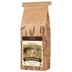 Azure Market Organics Rice, Heirloom Basmati Brown, Organic