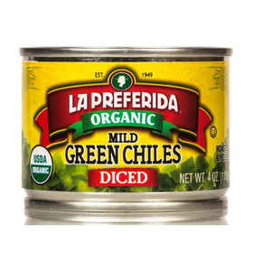 La Preferida Diced Green Chiles, Mild, Organic