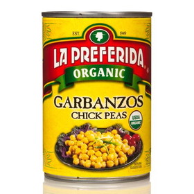 La Preferida Garbanzo, Chickpeas, Organic