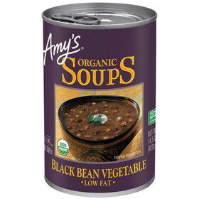 Amy's Black Bean Vegetable Soup, Organic