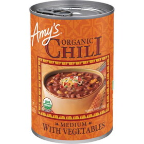 Amy's Medium Chili with Vegetables, Organic