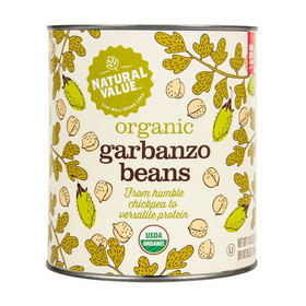 Natural Value Garbanzo Beans (BIG can), Organic
