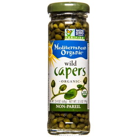 Mediterranean Organics Whole Capers, Organic