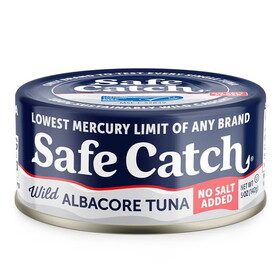 Safe Catch Albacore Wild Tuna Steak, No Salt
