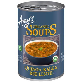 Amy's Quinoa, Kale and Red Lentil Soup, Organic