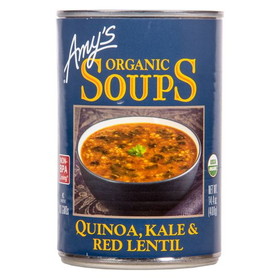 Amy's Quinoa, Kale and Red Lentil Soup, Organic