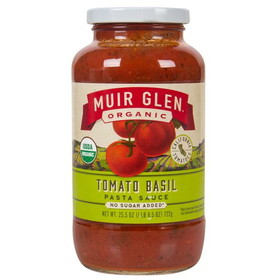 Muir Glen Pasta Sauce, Tomato Basil, Organic