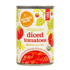 Natural Value Tomatoes, Diced, Organic