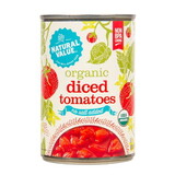 Natural Value Tomatoes, Diced, No Salt Added, Organic