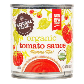 Natural Value Tomato Sauce, Organic