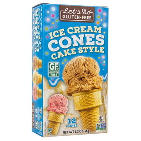 Lets Do.. Ice Cream Cones, Gluten Free