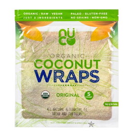 NUCO Paleo Coconut Wraps, Original, Organic