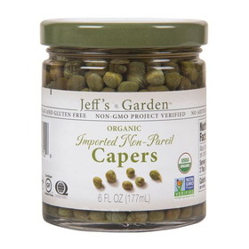 Jeff's Garden Capers, Imported Non-Pareil, Organic