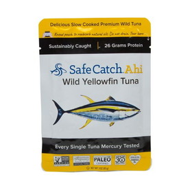 Safe Catch Tuna, Wild Ahi Yellowfin, Pouch