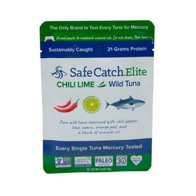 Safe Catch Tuna, Wild, Chili Lime, Elite, Pouch