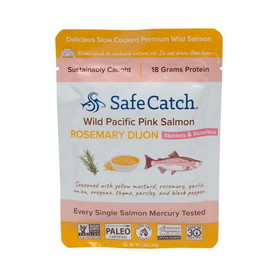 Safe Catch Wild Pink Salmon, Rosemary Dijon, Pouch