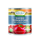 Azure Market Organics Diced Tomatoes in Juice, Fire Roasted, Organic
