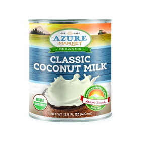 Azure Market Organics Coconut Milk, Classic, Organic